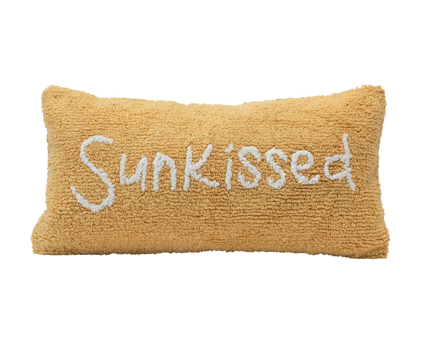 Sunkissed Lumbar Pillow with Tassels