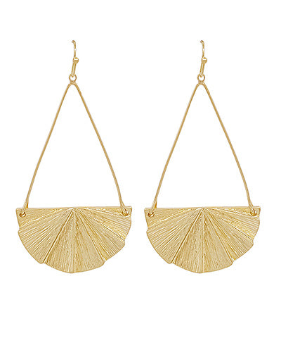 Fan Dangle Earrings