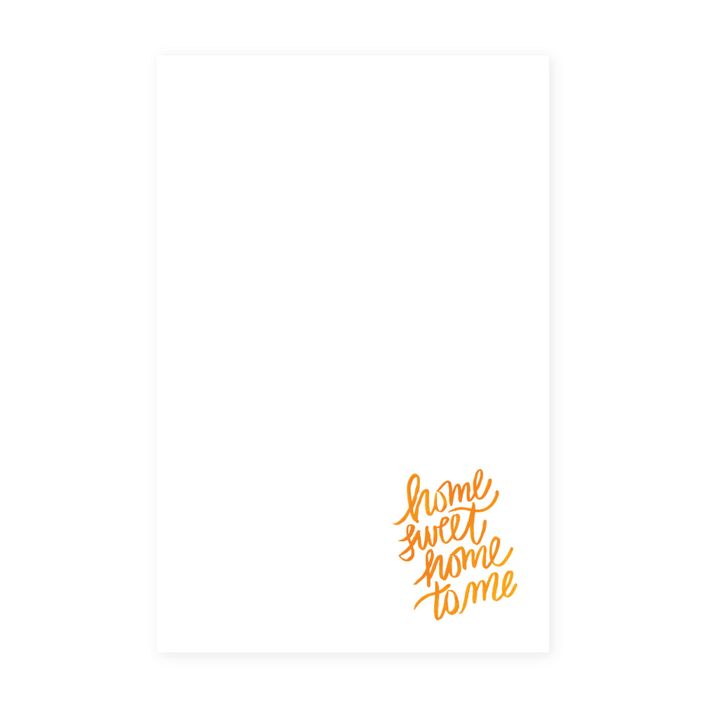 Home Sweet Home Note Pad